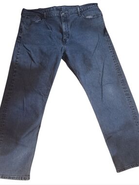  Levis 569 Loose Straight Fit Men's Faded Black/Dark Wash 42x30